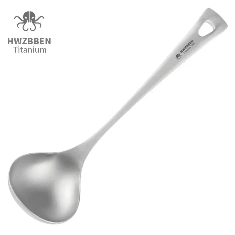 Camping Cooking Handle - HWZBBEN cucchiai da minestra in titanio