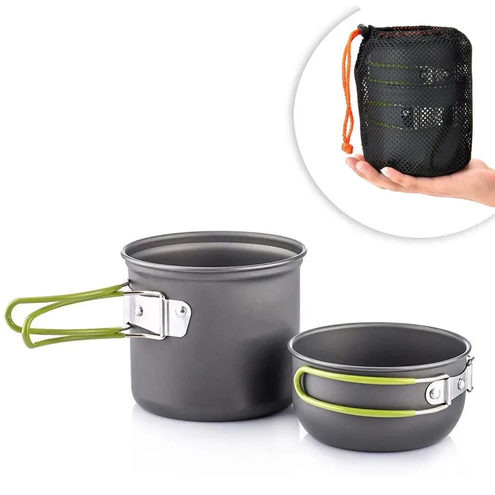 Camping Cooking Recipes - Pentole da campeggio Kit da pasticcio