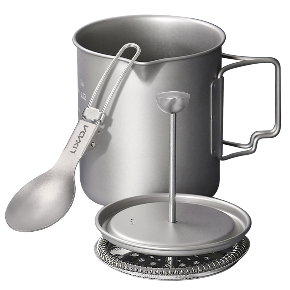 Pocket Coffee Maker - Lixada tazza da caffè in titanio