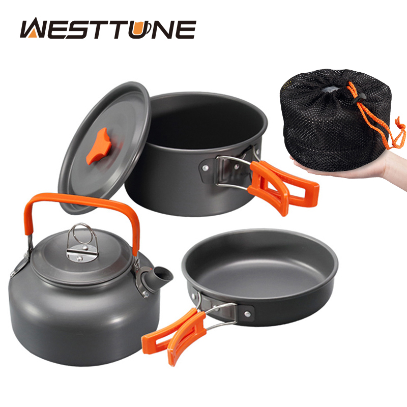 Camping Cooking Recipes - WESTTUNE Kit di pentole da campeggio