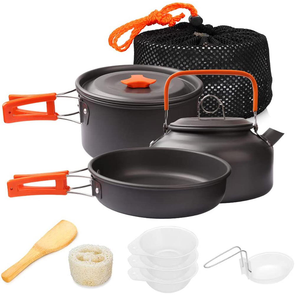 Camping Cooking Recipes - 1 pz/1 set kit di pentole