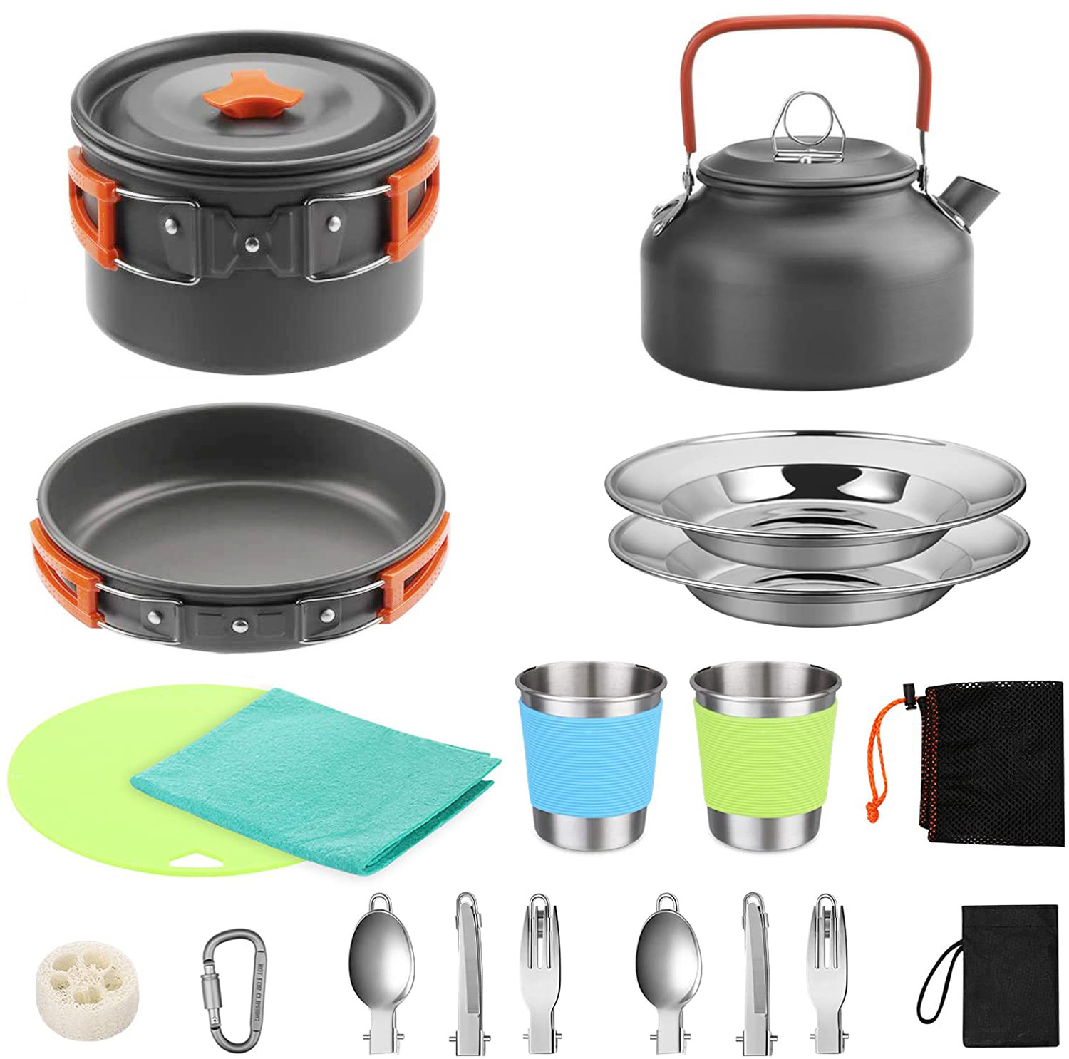 Set da Cucina per Campeggio co - Camping Cooking Gear Set recensione e prezzo