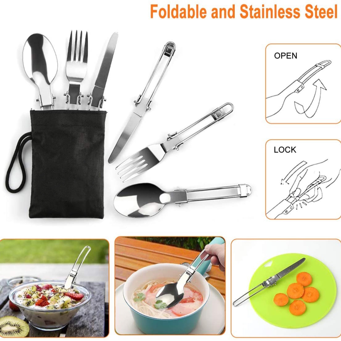 Set da Cucina per Campeggio co - Camping Cooking Gear Set recensione e prezzo