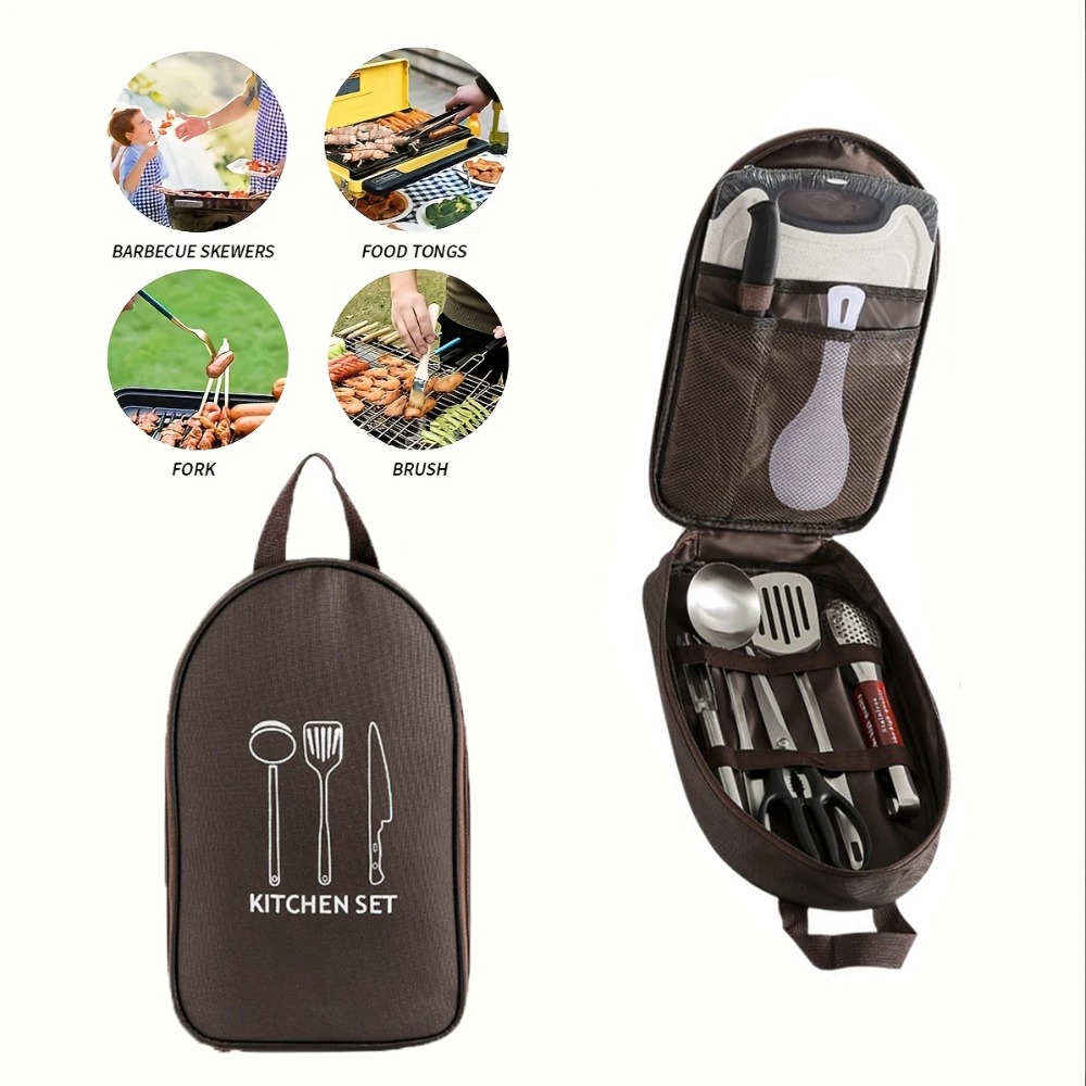 Borsa da cucina portatile per  - Camping Cooking Utensils Storage recensione e prezzo