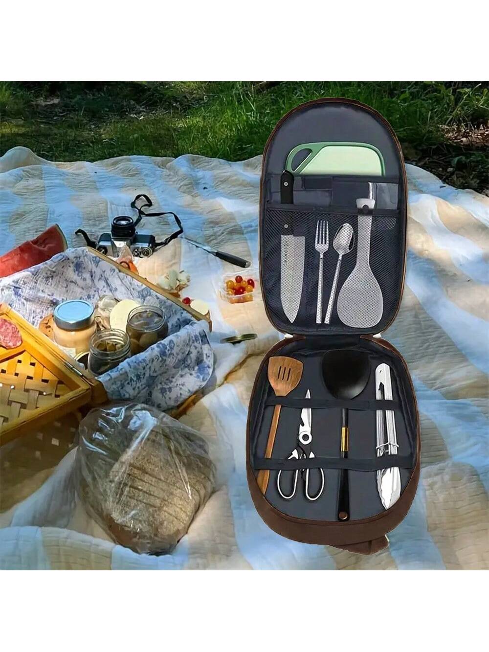 Borsa per riporre pentole da c - Camping Cooking Utensils Storage recensione e prezzo