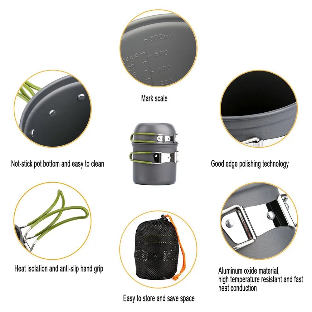 Pentole da campeggio Kit da pa - Camping Cooking Recipes recensione e prezzo