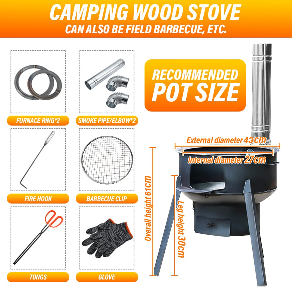 43cm portatile staccabile forn - Camping Cooking Hot Plate recensione e prezzo