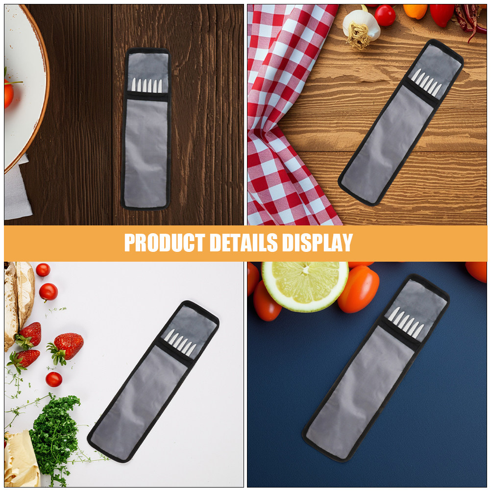 Borsa porta spiedini da barbec - Camping Cooking Utensils Storage recensione e prezzo