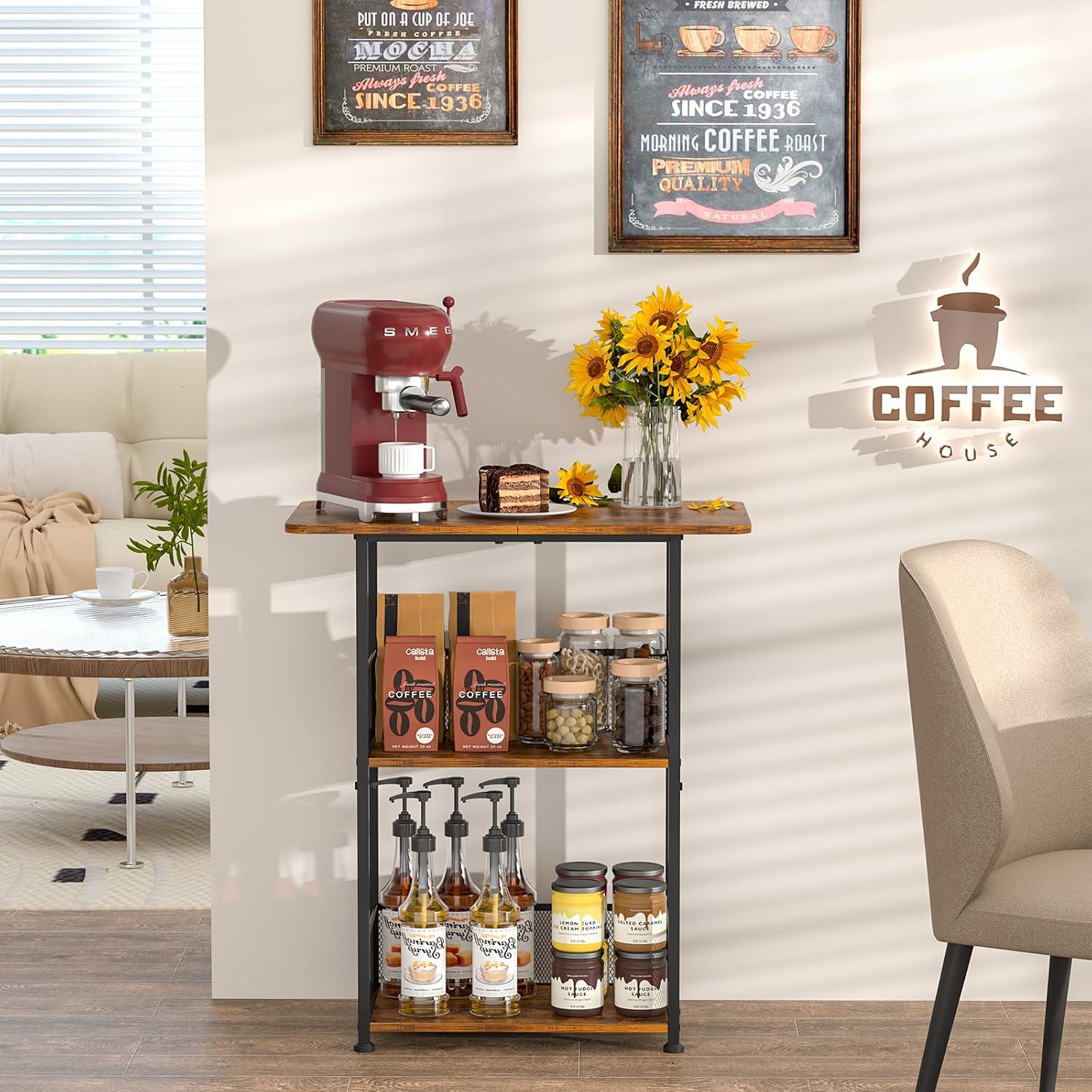 Mini Scaffale da Terra per Caf - Pocket Coffee Maker recensione e prezzo