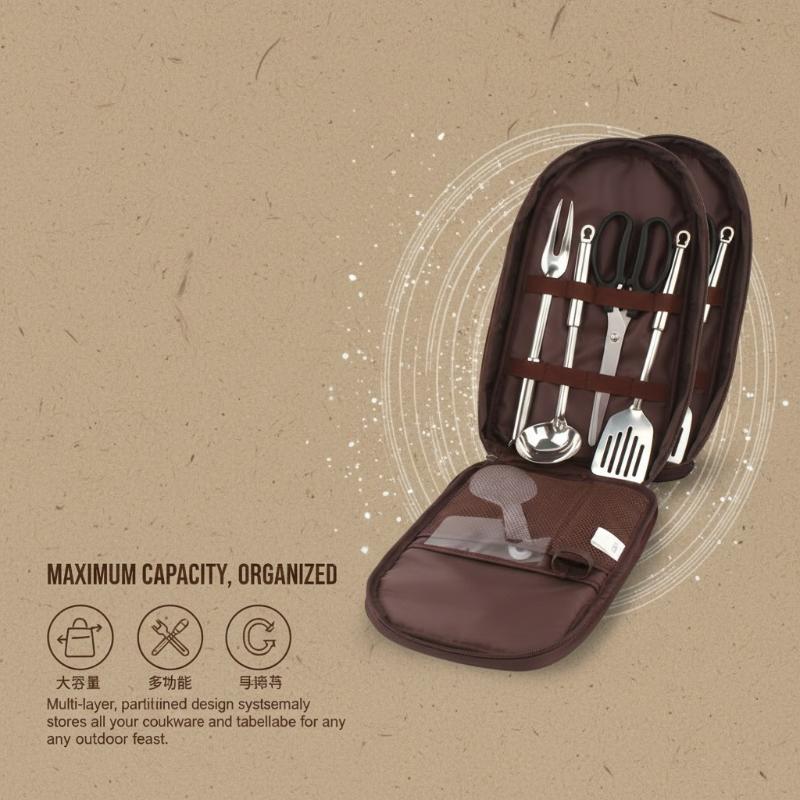 Borsa da cucina per esterni, b - Camping Cooking Utensils Storage recensione e prezzo