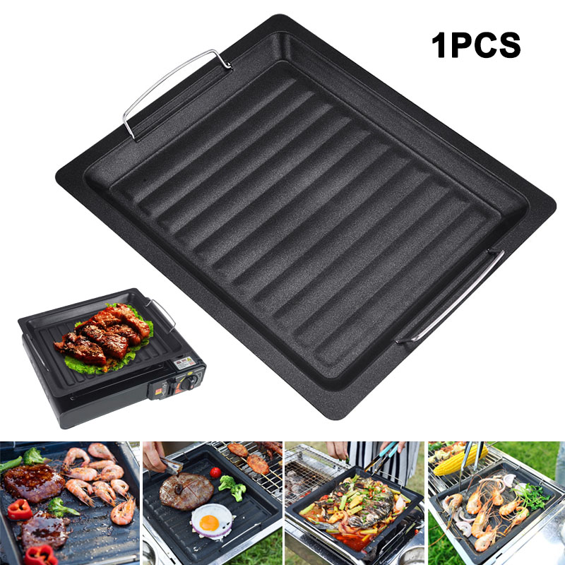 Padella per grigliare quadrata - Camping Cooking Handle recensione e prezzo