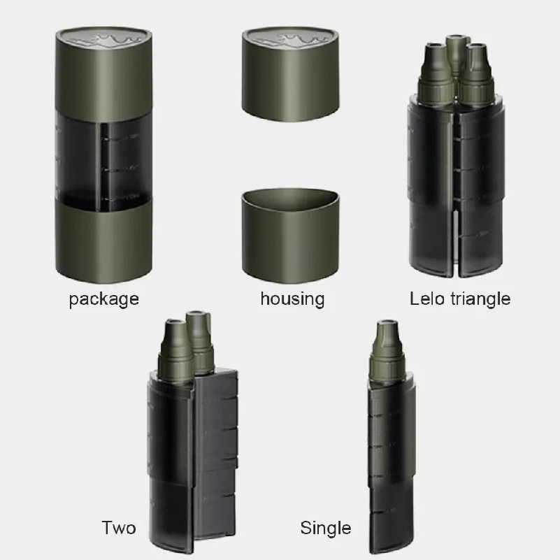 Dispenser per condimenti 3 in  - Camping Cooking Utensils Storage recensione e prezzo