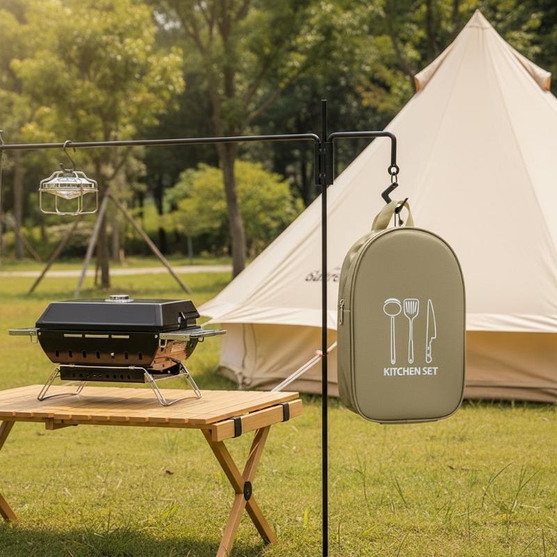 Borsa da Cucina per Esterni, B - Camping Cooking Utensils Storage recensione e prezzo