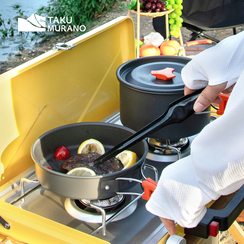Set di pentole da campeggio, s - Camping Cooking Recipes recensione e prezzo