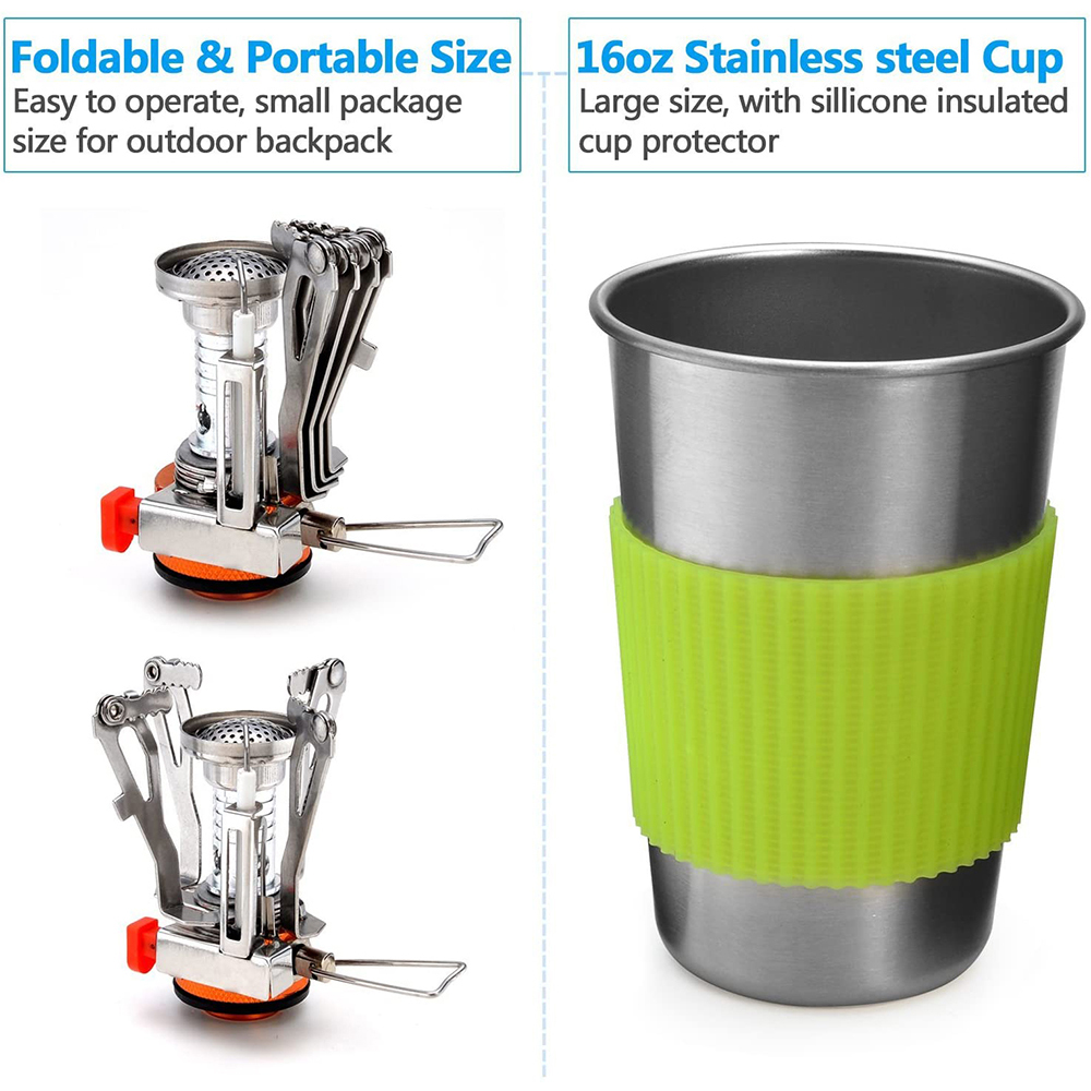 Kit di pentole da campeggio co - Camping Cooking Recipes recensione e prezzo