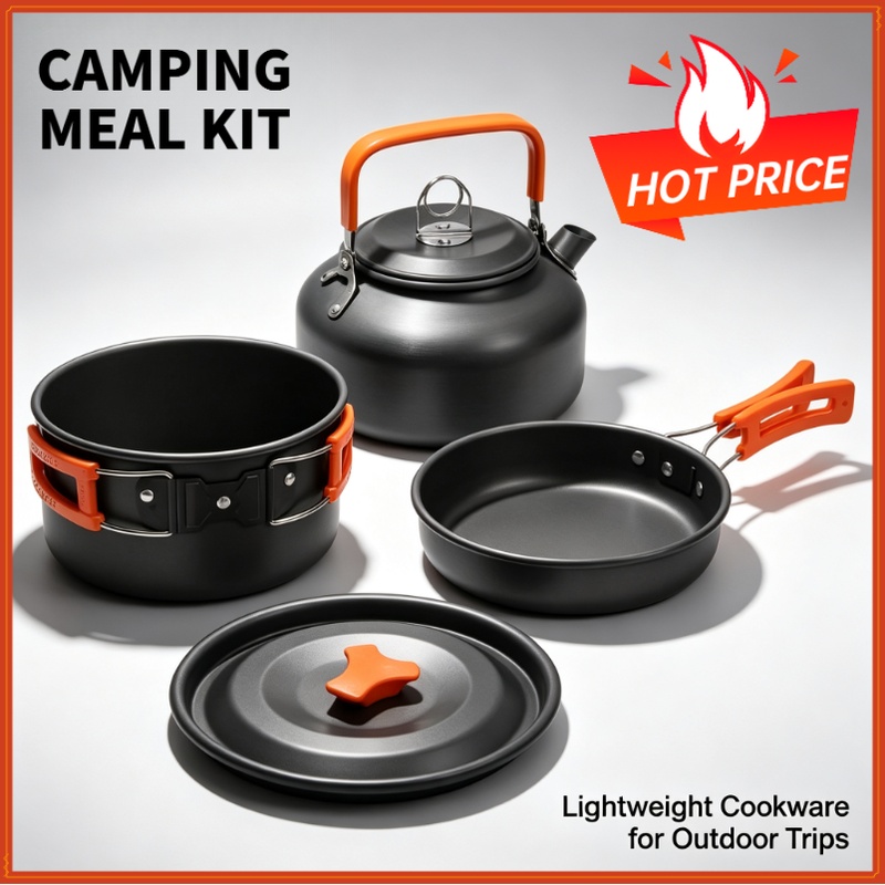 Set da cucina da campeggio, pe - Camping Cooking Recipes recensione e prezzo