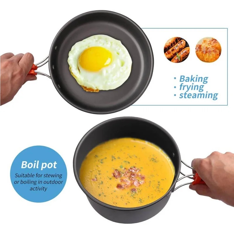 Set da cucina da campeggio, pe - Camping Cooking Recipes recensione e prezzo